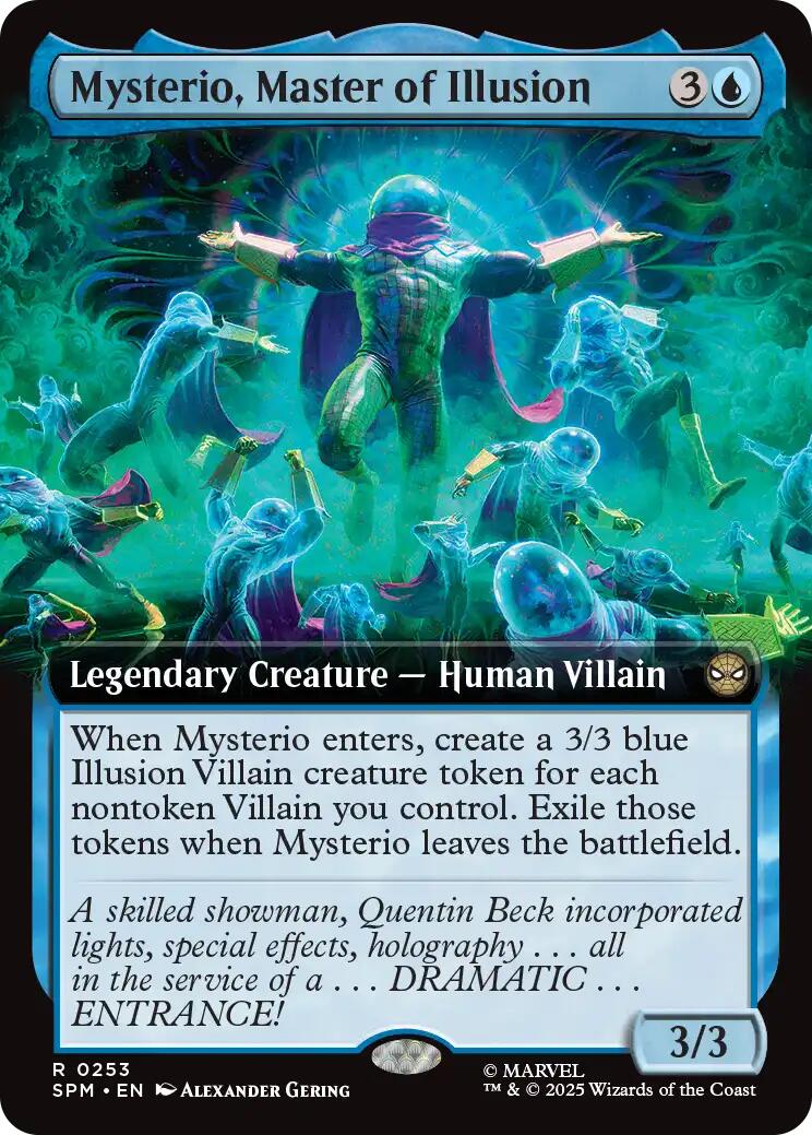 Mysterio Master of Illusion Extended Art