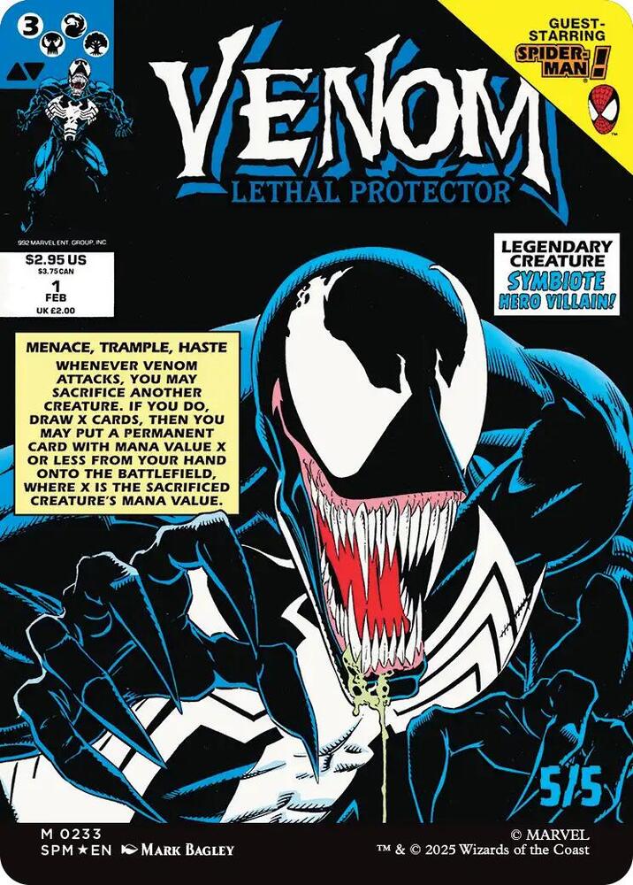 Eddie Brock (0233) (Borderless) (Back)