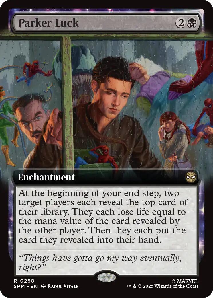 Parker Luck Extended Art