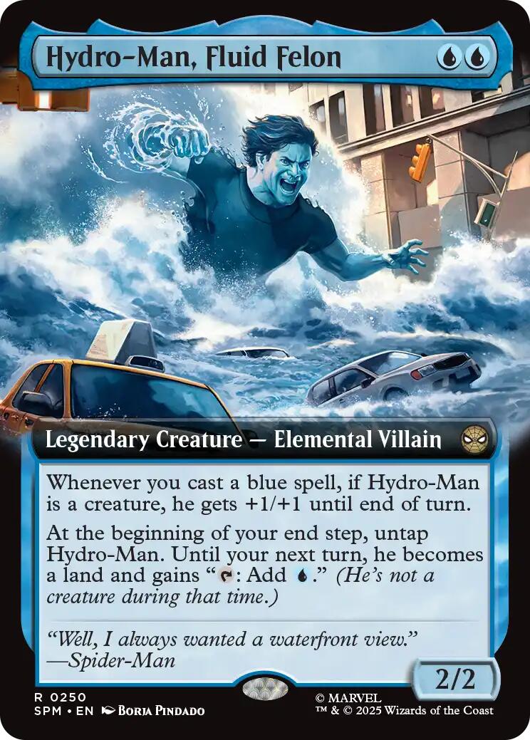 Hydro Man Fluid Felon Extended Art