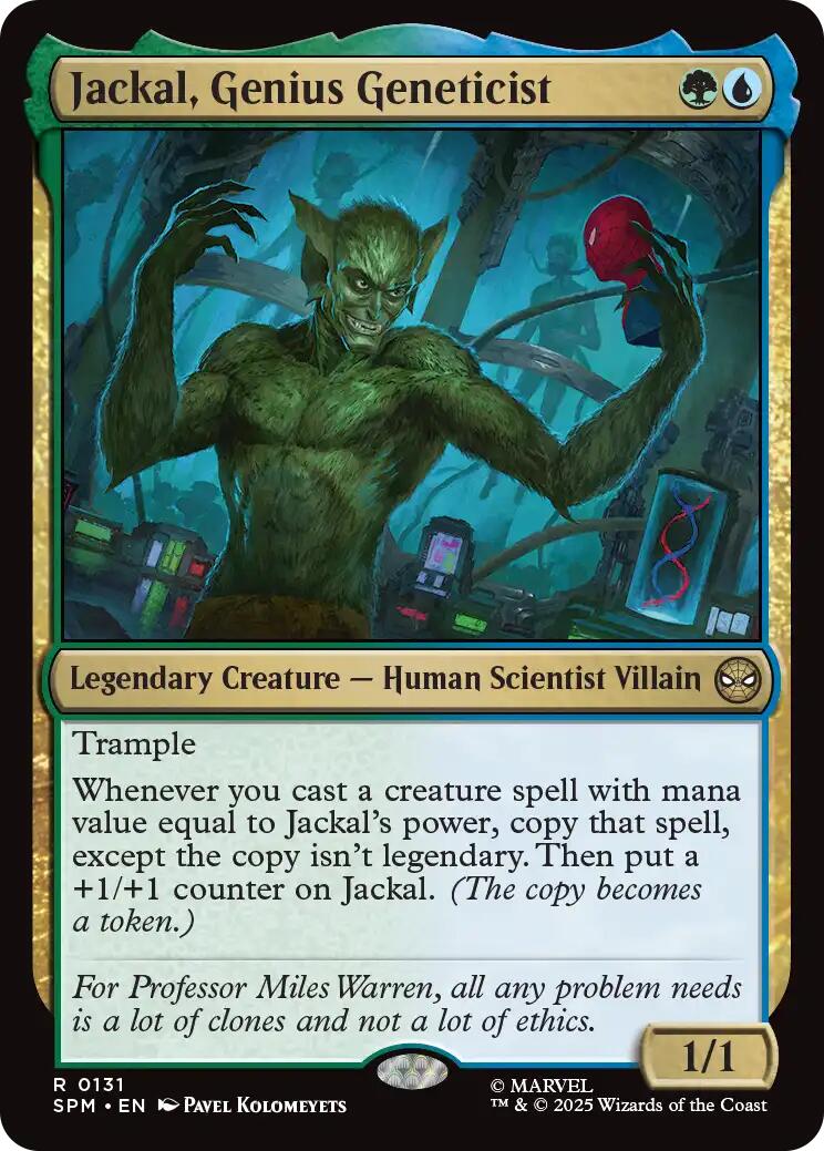 Jackal Genius Geneticist