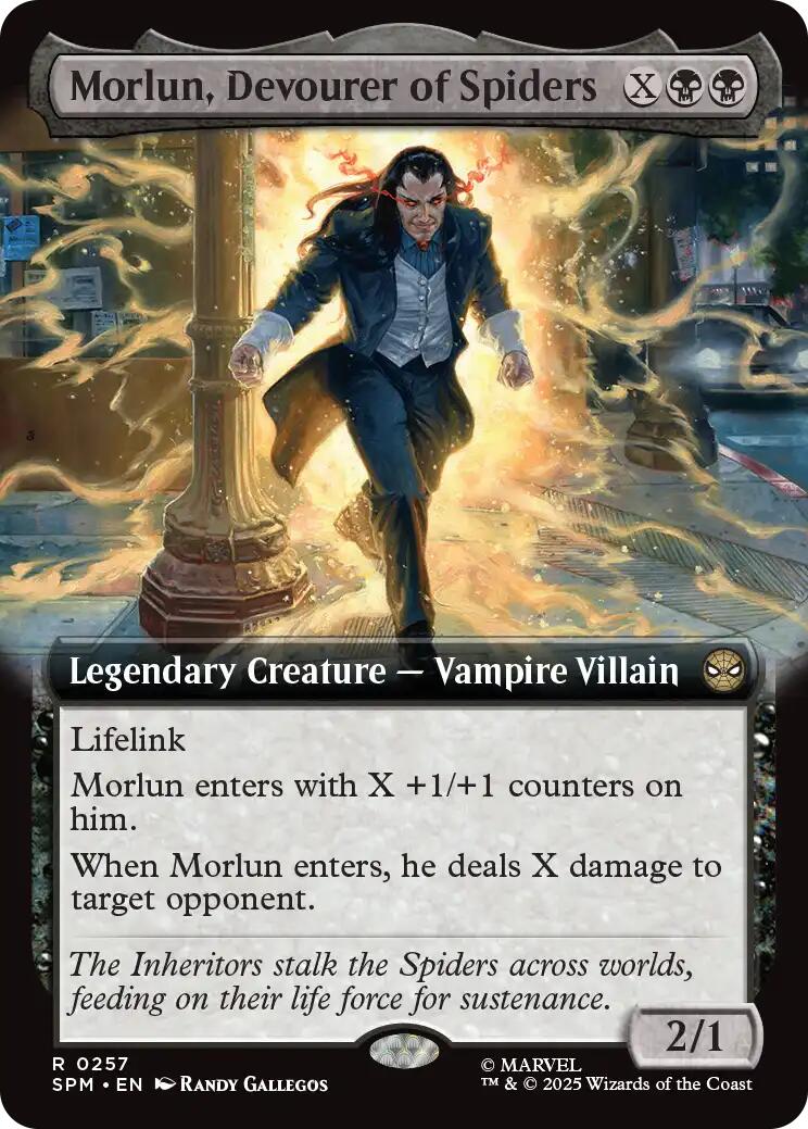 Morlun Devourer of Spiders Extended Art