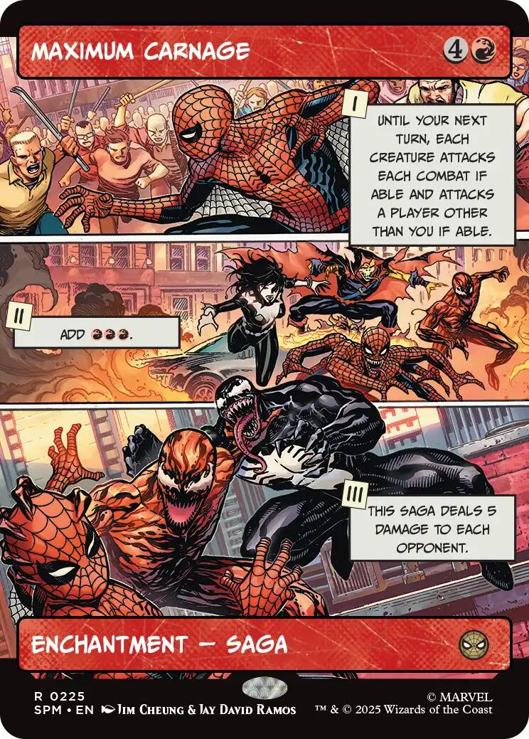 Maximum Carnage Borderless