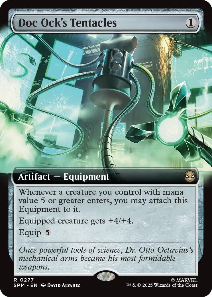 Doc Ocks Tentacles Extended Art