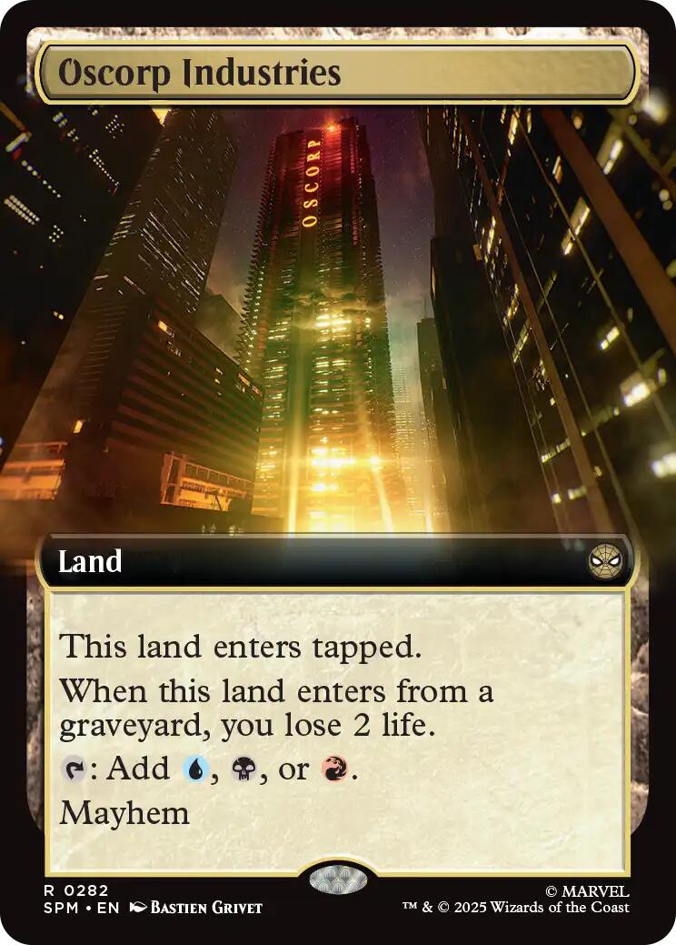 Oscorp Industries Extended Art