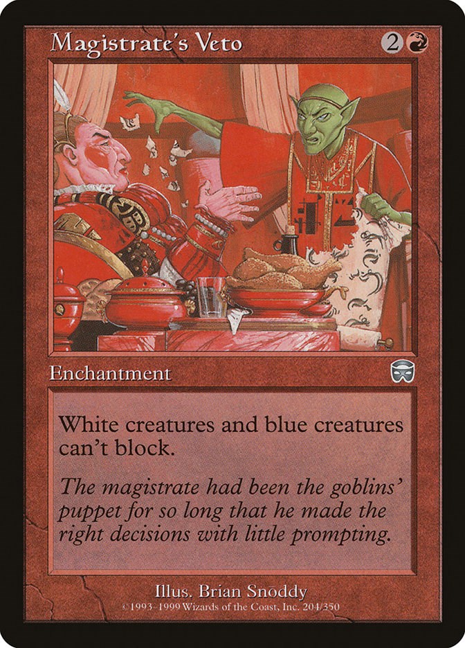 Magistrate's Veto [MMQ - 204]