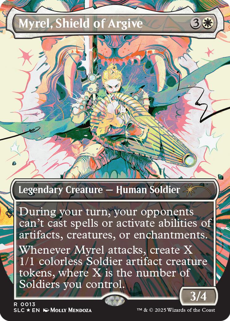 Myrel, Shield of Argive (Halo Foil) [SLC - 13]
