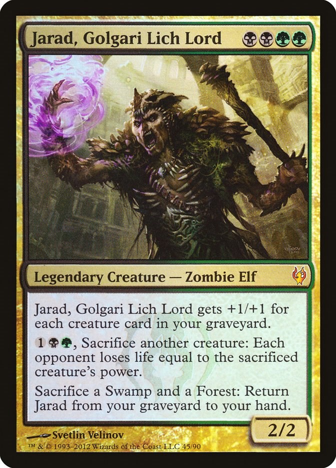 Jarad, Golgari Lich Lord [DDJ - 45]
