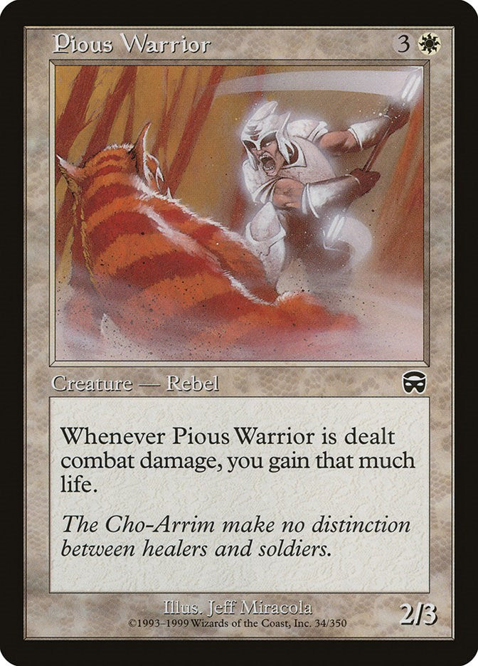 Pious Warrior [MMQ - 34]