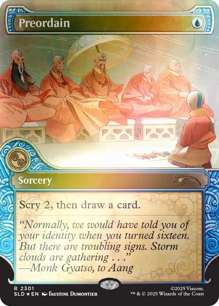 Preordain (2301) (Rainbow Foil)