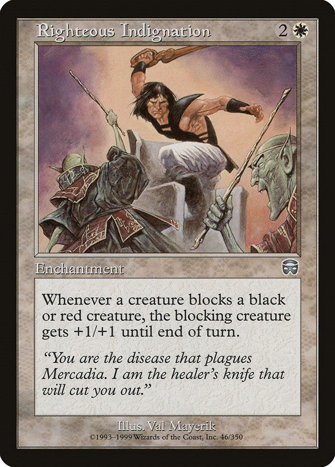Righteous Indignation [MMQ - 46]