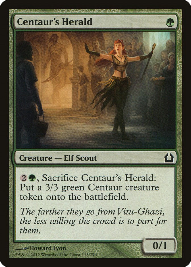 Centaur's Herald [RTR - 118]