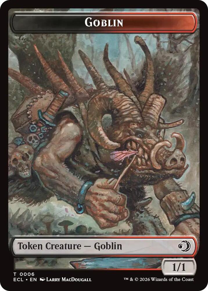 Faerie // Goblin Double-Sided Token (Back)