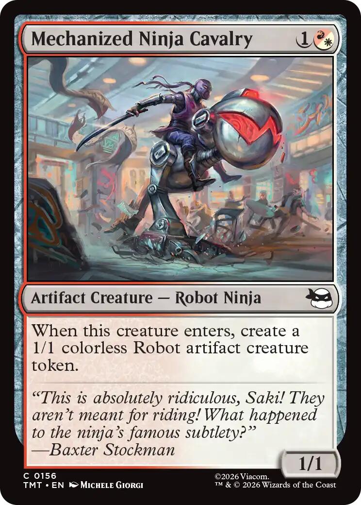 Mechanized Ninja Cavalry