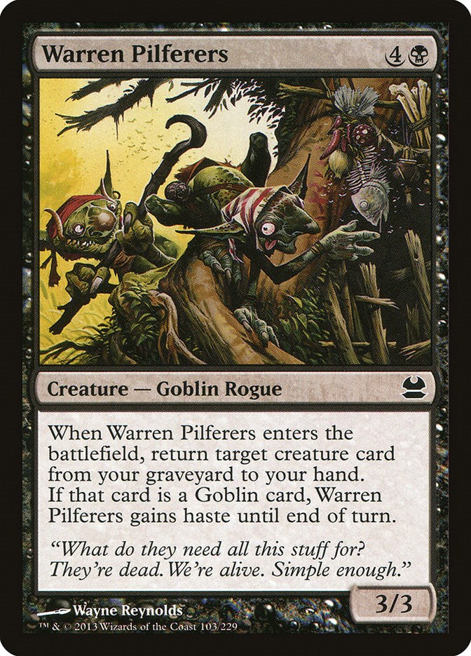 Warren Pilferers [MMA - 103]