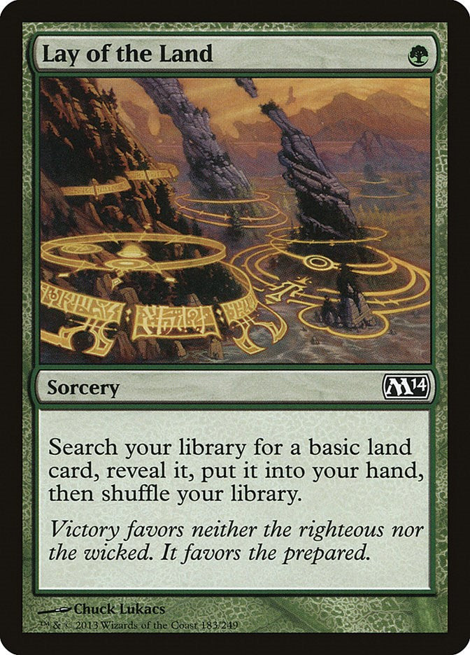 Lay of the Land [M14 - 183]