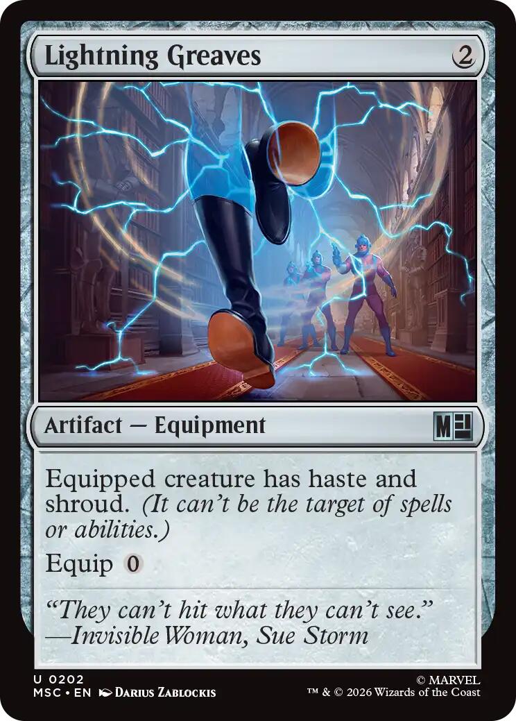 Lightning Greaves (Surge Foil)