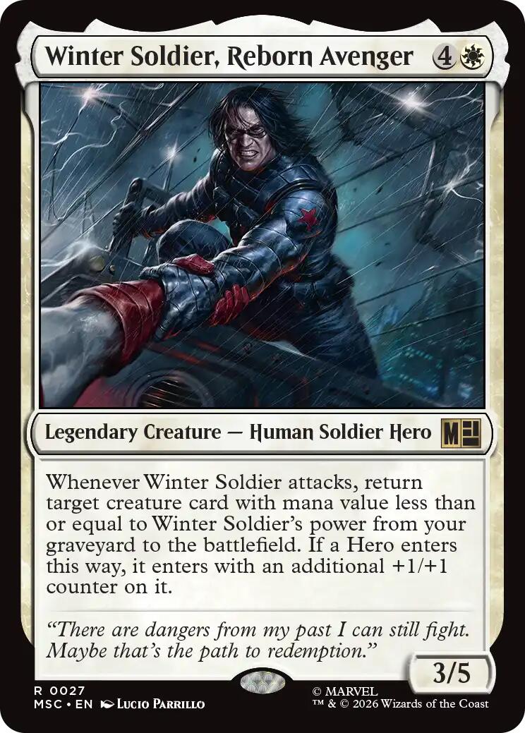 Winter Soldier, Reborn Avenger (Surge Foil)