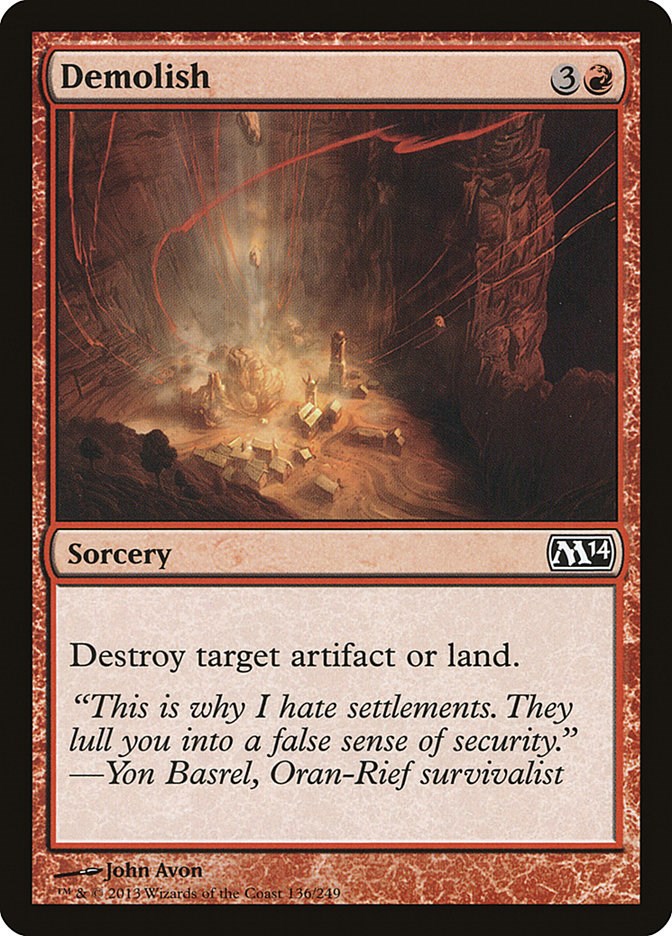 Demolish [M14 - 136]