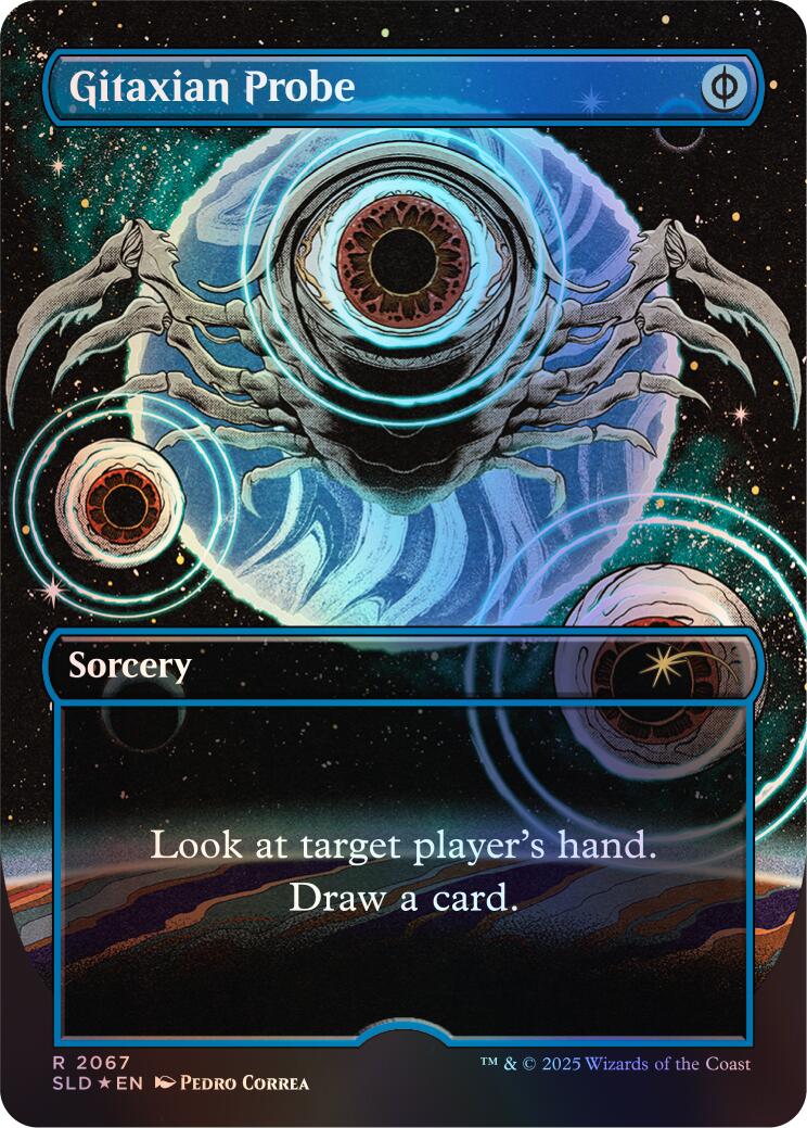 Gitaxian Probe (2067) (Rainbow Foil)