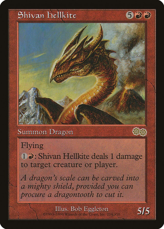Shivan Hellkite [USG - 214]
