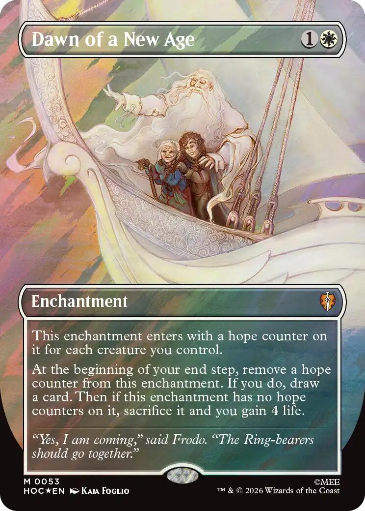 Dawn of a New Age (Borderless) (Surge Foil)