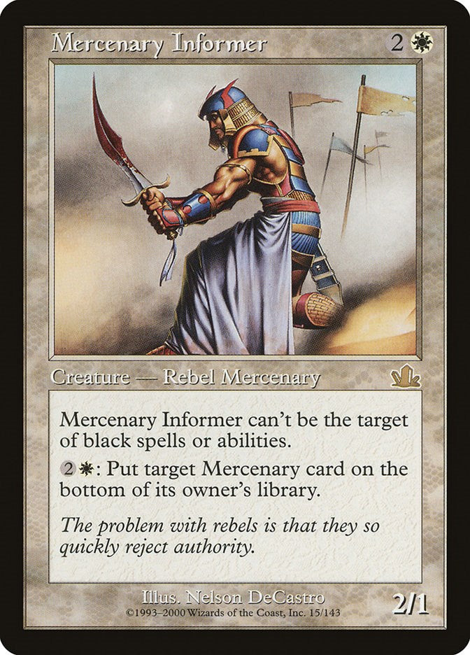 Mercenary Informer [PCY - 15]