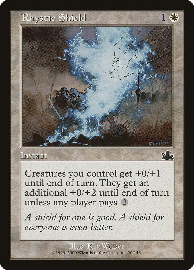 Rhystic Shield [PCY - 20]