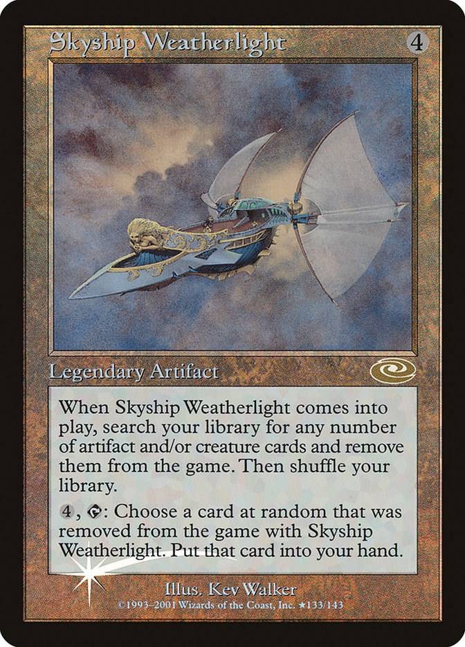 Skyship Weatherlight (Alt. Art Foil) [PLS - 135]