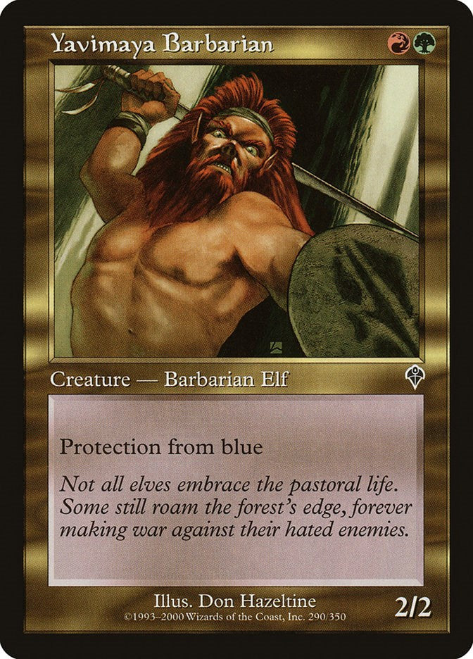 Yavimaya Barbarian [INV - 290]