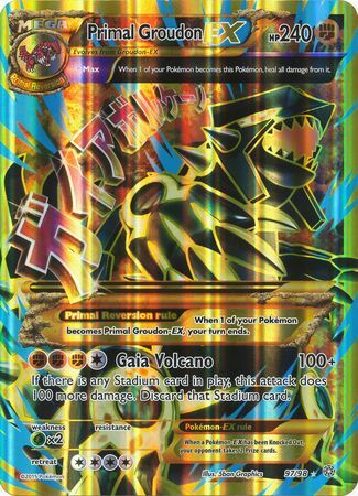 11枚 ゲンシグラードン EX まとめ売り Primal Groudon EX Primal Groudon-EX (Bandit Ring 094/081) (Japanese TCG) – TCG