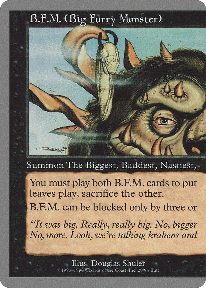 B.F.M. (Big Furry Monster) (28) [UGL - 28]