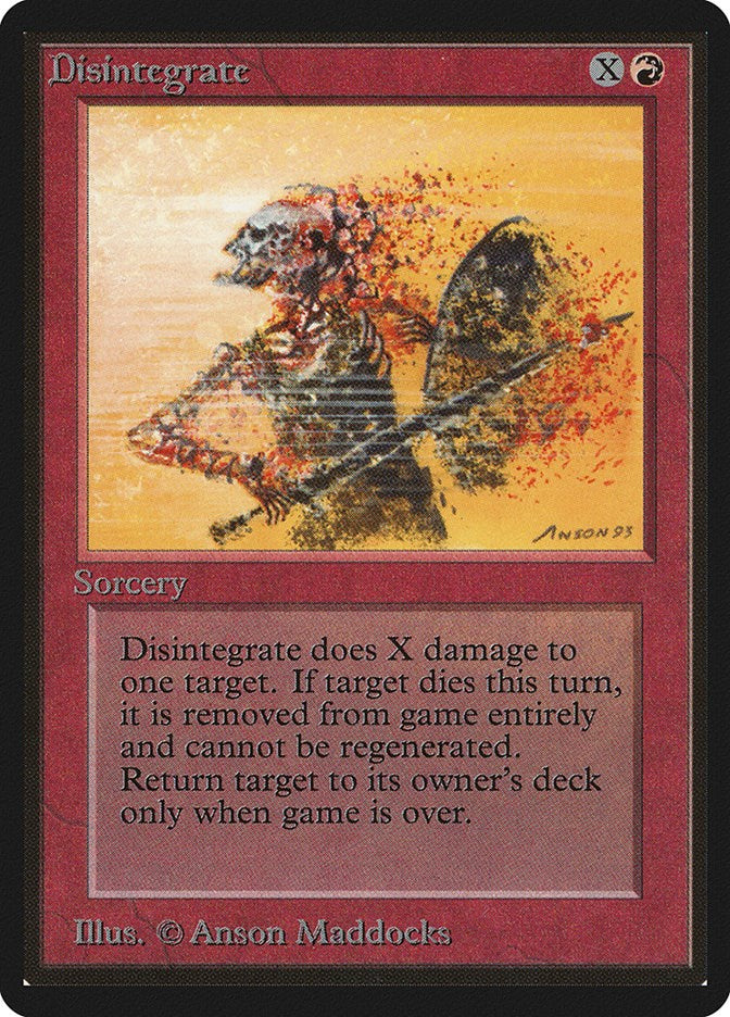 Disintegrate [LEB - N/A]