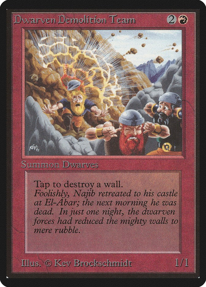Dwarven Demolition Team [LEB - N/A]