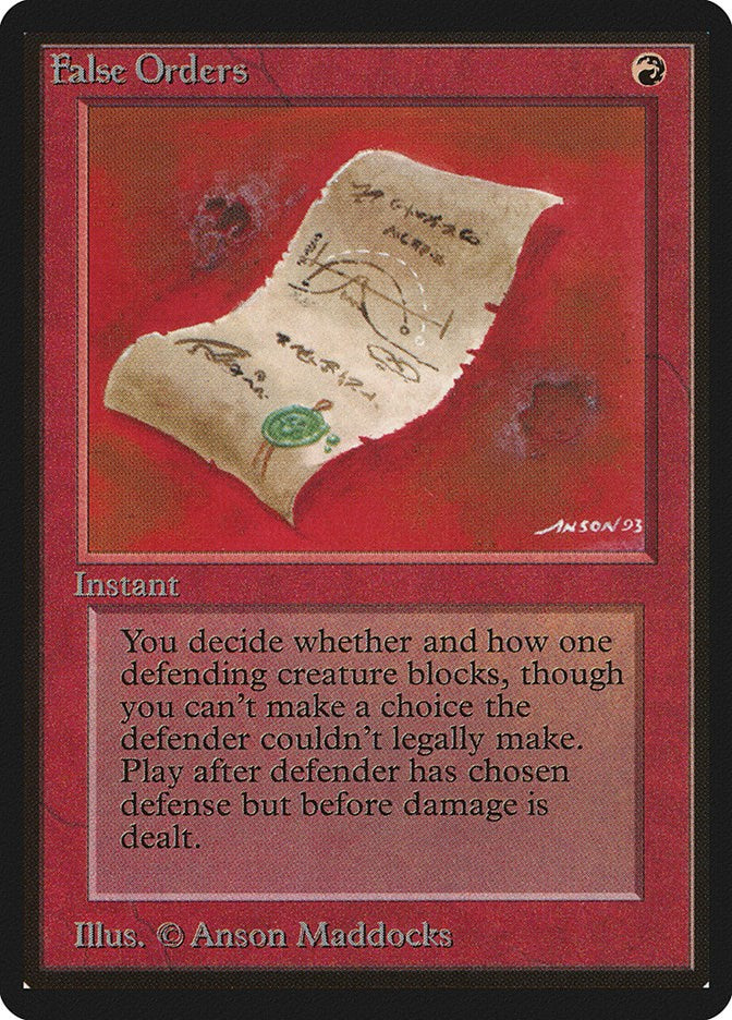 False Orders [LEB - N/A]