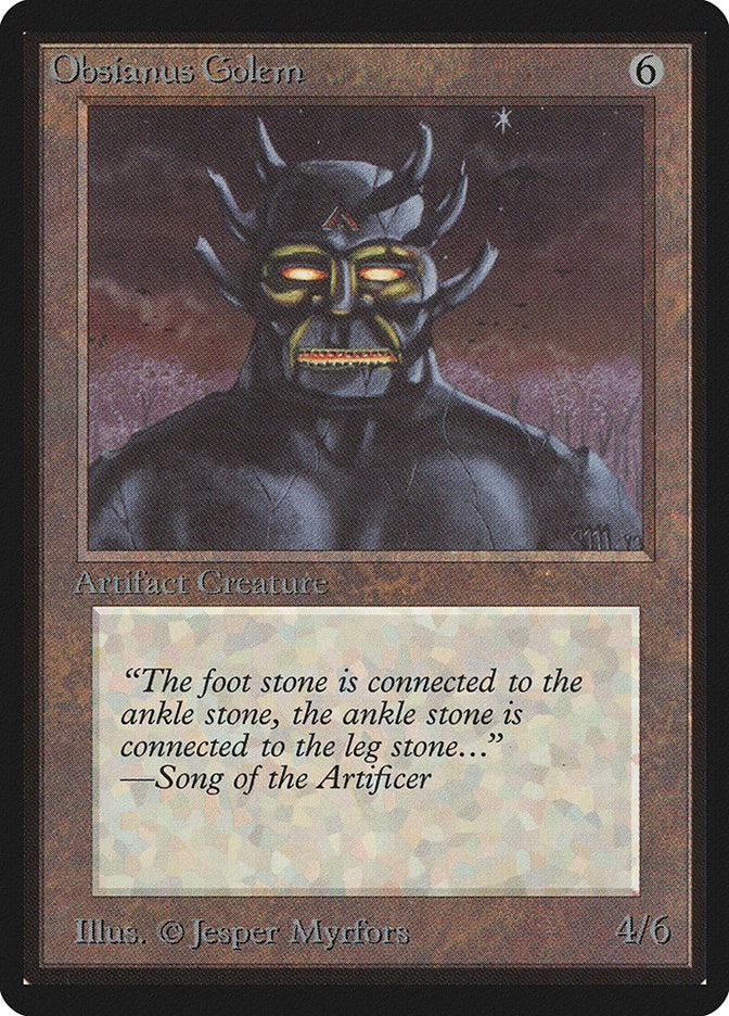 Obsianus Golem [LEB - N/A]