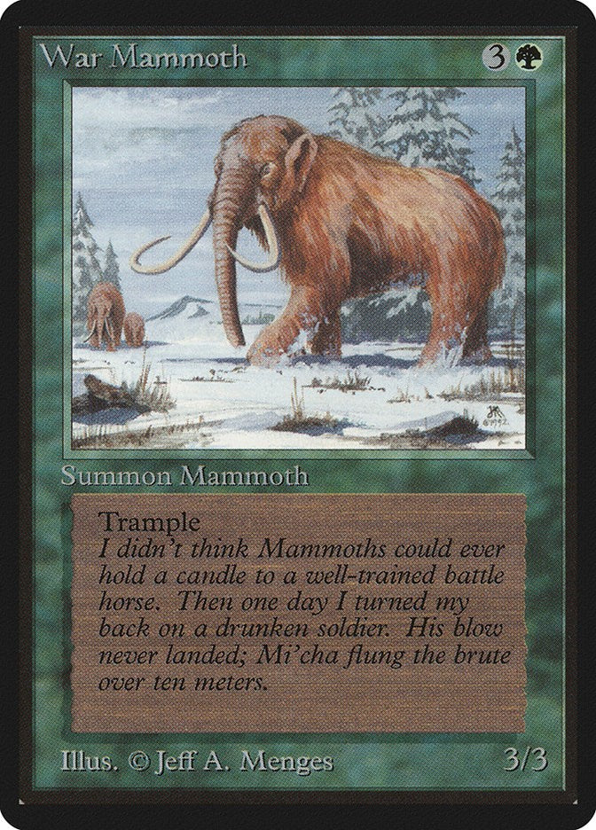 War Mammoth [LEB - N/A]