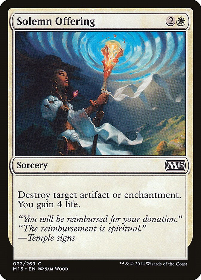 Solemn Offering [M15 - 33]