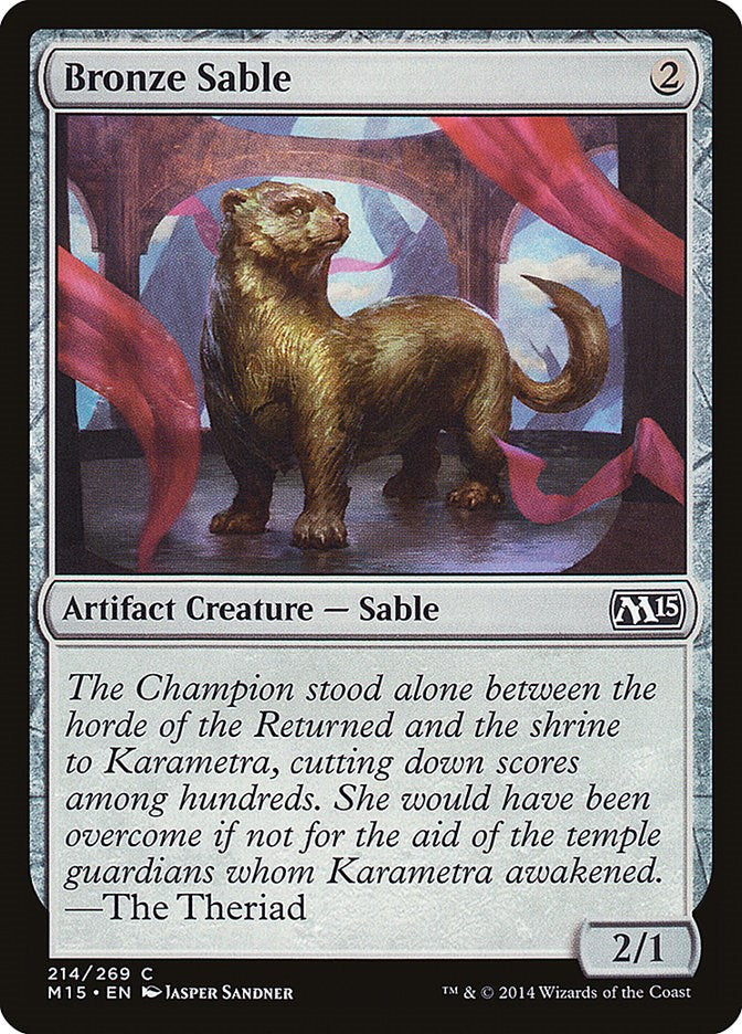 Bronze Sable [M15 - 214]
