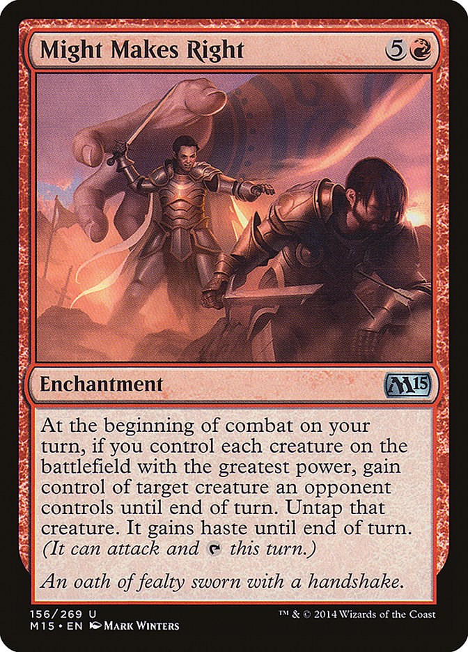 Might Makes Right [M15 - 156]