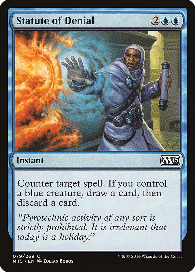 Statute of Denial [M15 - 79]
