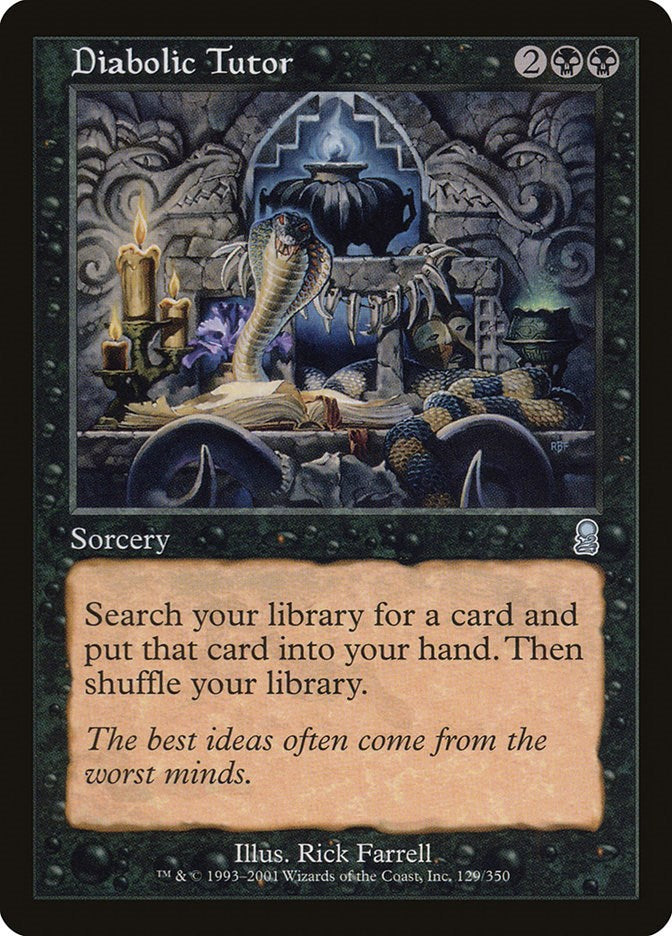 Diabolic Tutor [ODY - 129]