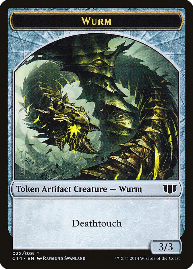 Wurm (032) // Goat Double-sided Token [C14 - 32 // 3]