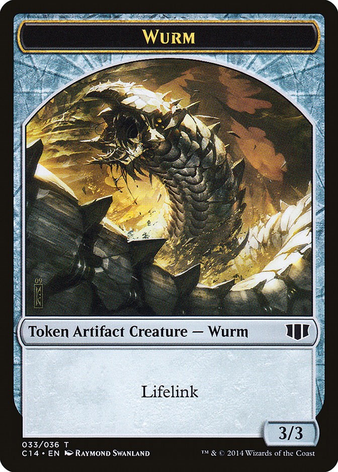 Wurm (033) // Goat Double-sided Token [C14 - 33 // 3]