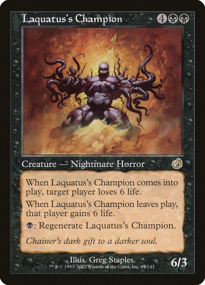 Laquatus's Champion [TOR - 67]