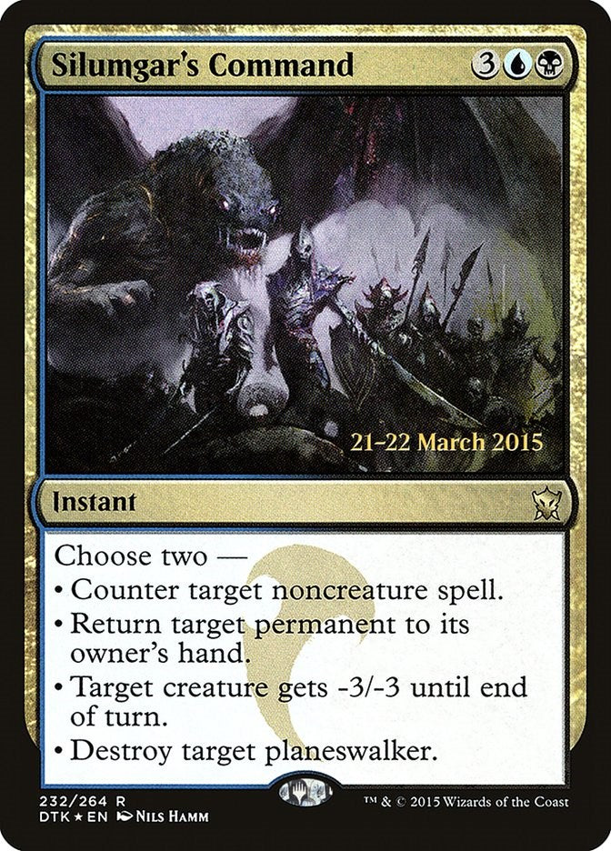 Silumgar's Command [PRE - 232]