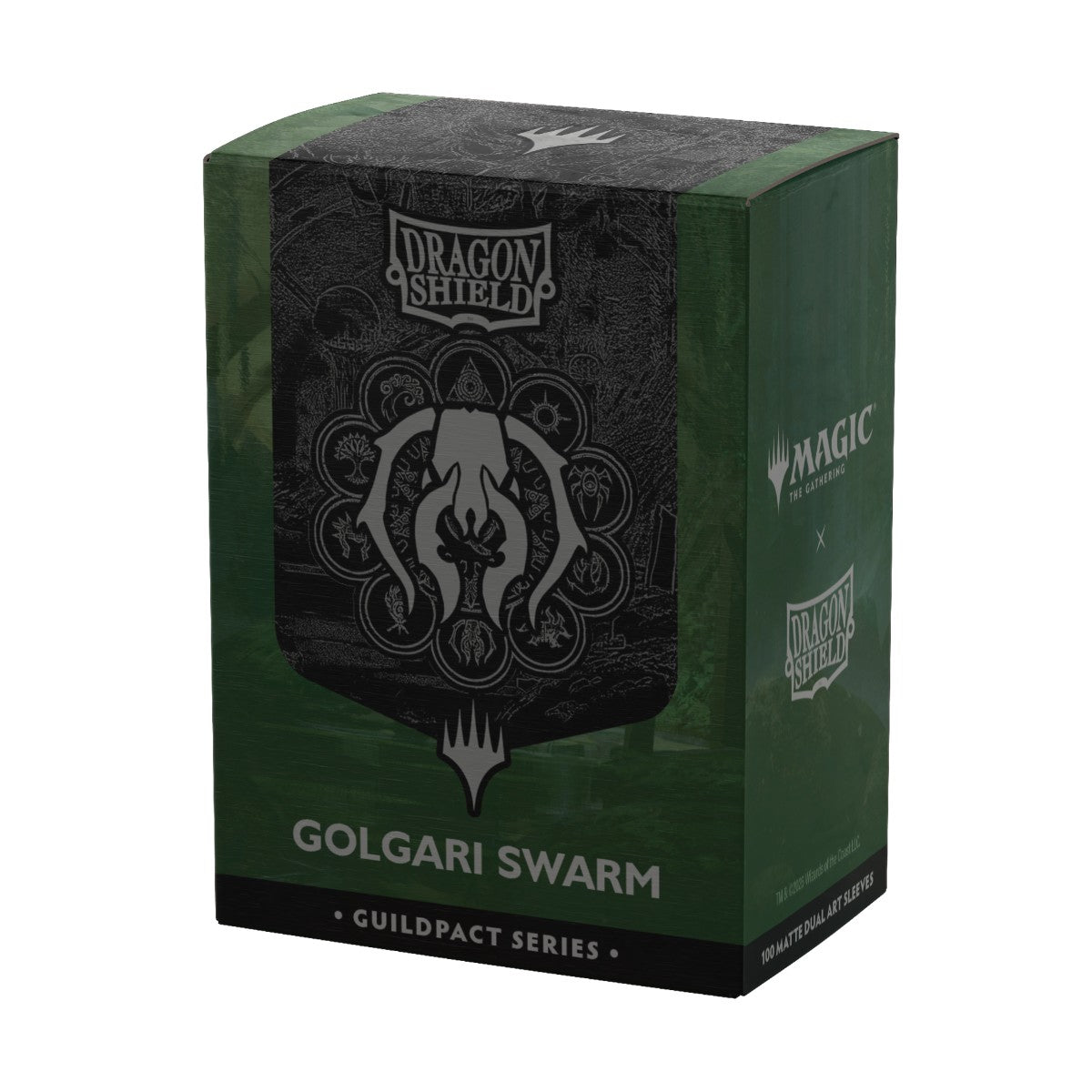 Dragon Shield Sleeves: Standard Matte - Golgari Swarm 100CT (Pre Order Available 08/14)