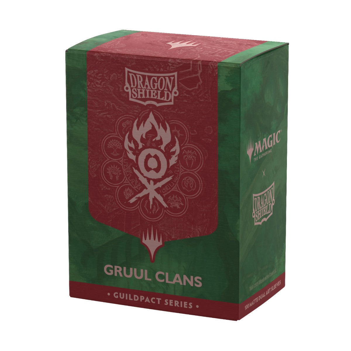 Dragon Shield Sleeves: Standard Matte - Gruul Clans 100CT (Pre Order Available 08/14)