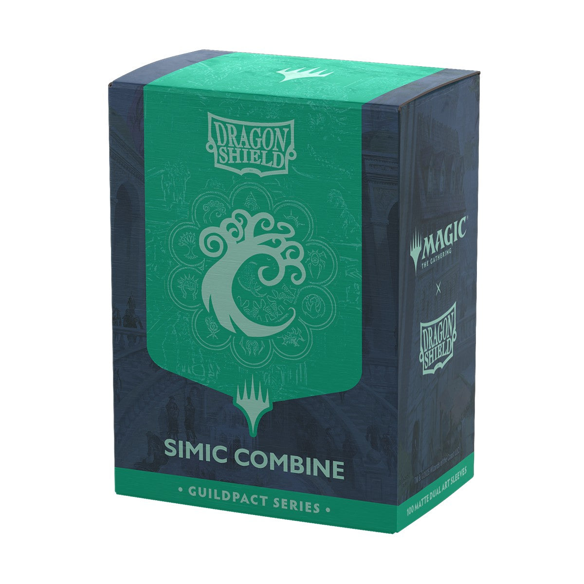 Dragon Shield Sleeves: Standard Matte - Simic Combine 100CT (Pre Order Available 08/14)