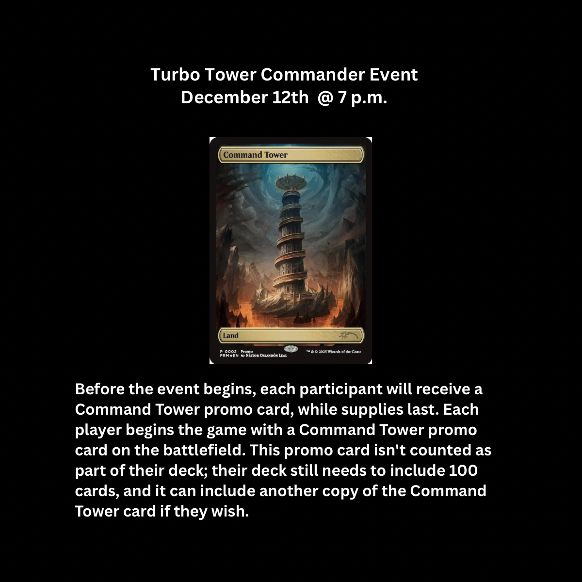 Turbo Tower Casual Commander 1212 CA